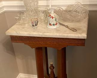 Nice Marble top side table Victorian