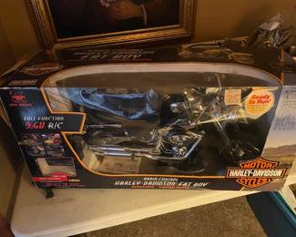 Harley Davidson toy fat boy r/c