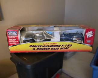 Harley Davidson toy large model boat