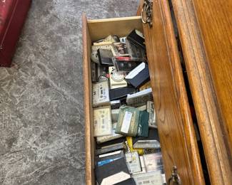 tons of cassette tapes