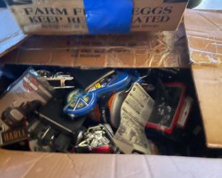 Harley Davidson model toys huge bin of legos and transformer legos