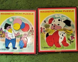 Vintage kids puzzles 