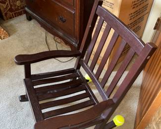 Kids rocking chair 