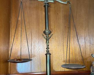 Brass scale 