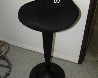 Nice counter height stool.  It may look odd, but very comfortable