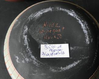 Navajo art piece by Hilda Whitegoat