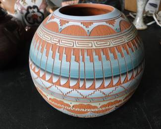 Navajo art piece by Hilda Whitegoat