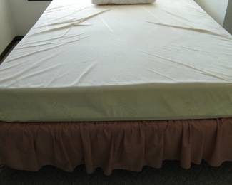 Queen memory foam mattress and box spring