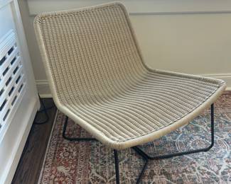 Sling back chair. West elm
 Perfect condition. $50