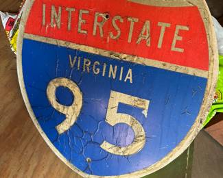 Interstate Virginia 95 Sign