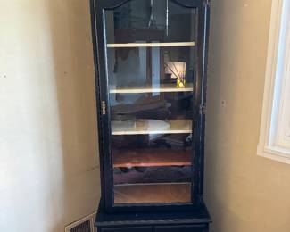 3 Door China Cabinet (80"H x 28"W x 16"D)