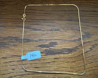 14K Gold Necklace