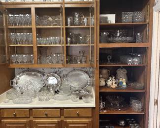 Nice collection of American Fostoria Glass