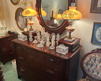 Davis Cabinet Dresser with Mirror