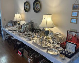 Collection of Silver Plated Holloware