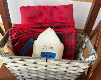Various Napkins and Linens