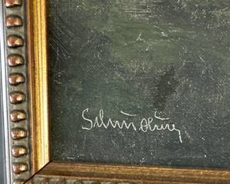 Signature on Original Oil