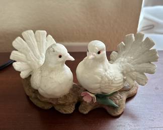 Vintage Pair of Love Birds