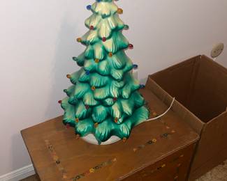 Vintage Christmas tree