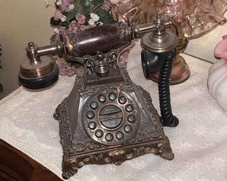 Vintage telephones