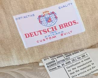 Deutsch Bros sofa and armchairs 