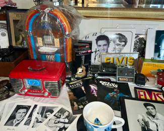 Elvis signs, books and more