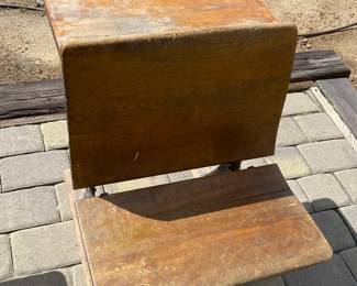 Antique School desks