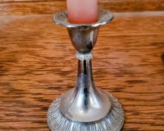 Pewter candle!