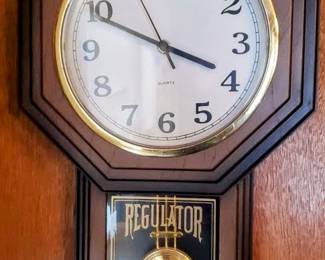 Vintage Regulator wall clock!