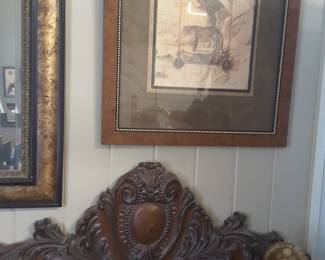 Architectural over door piece