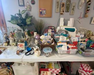 Sewing Machine & Brand New in Package Notions