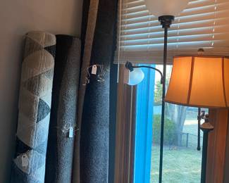 Rugs, Lamps