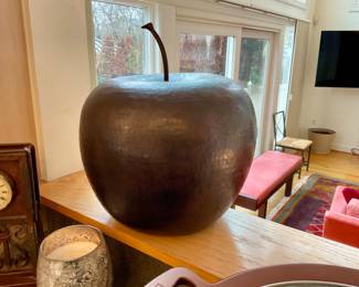 Large Robert Kuo Large Copper Apple 