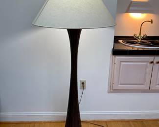 Robert Kuo For McGuire Copper Diva Floor Lamp                   by Baker Furniture 