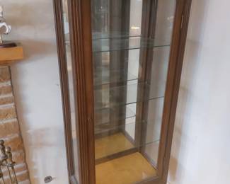 TALL & NARROW LIGHTED DISPLAY CABINETS