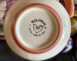 Vietri Dishes - Made in Italy - Solimene