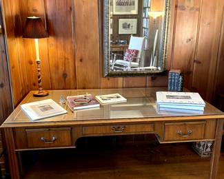 Leather Top Executive Desk