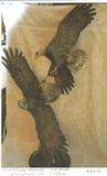COURTING DANGER 600 issued Gold beaks, silver claws, 30 3/4" tall -20-30 lbs. $7760 retail