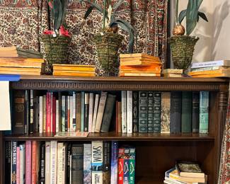 Boxes of more books have been added 