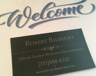 Another great estate brought to you by the Robert Bilberry Estate Sale TEAM!