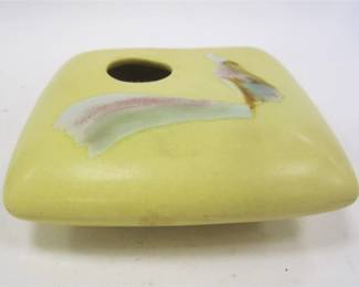 POTTERY VASE SIGNED GPOG