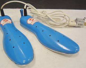  PAIR OF THE RONNING ELECTRIC FOOTWEAR DRYER.  MADE IN NORWAY