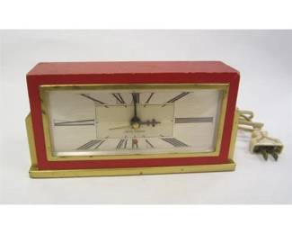  A VINTAGE SETH THOMAS BAXTER -4E ELECTRIC MANTLE CLOCK