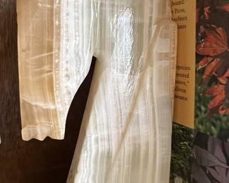 Marble horse bookends