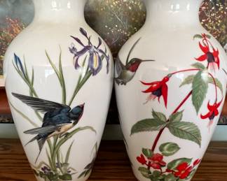 Franklin Porcelain vases