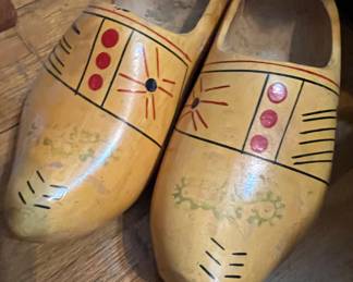 Dutch wooden clogs