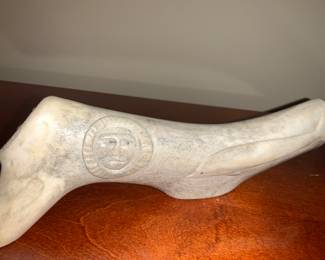 Scrimshaw, antler