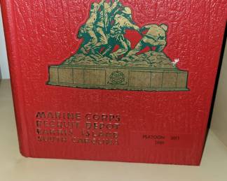 Marine Corps, Recruit Depot, Parris Island, South Carolina. Books  2 Copies 