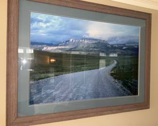 Large, Framed Photographs. Montana.  Approx 57"x55"