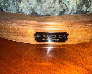 Badlands Elk, By J. Contway